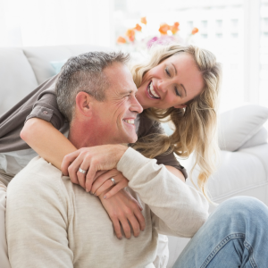 happy couple after emergency dentist treatment in Las Vegas